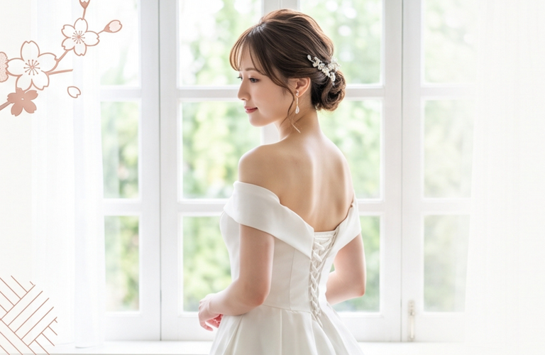 結婚式前の姿勢ケア・巻き肩を整えて後ろ姿・横姿を美しく｜前橋のCLUTCH整体院